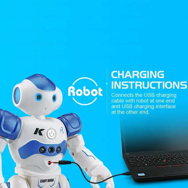 JJR/C R2 зарядка через usb Танцы жест Управление RC робот игрушка Синий Розовый для Для