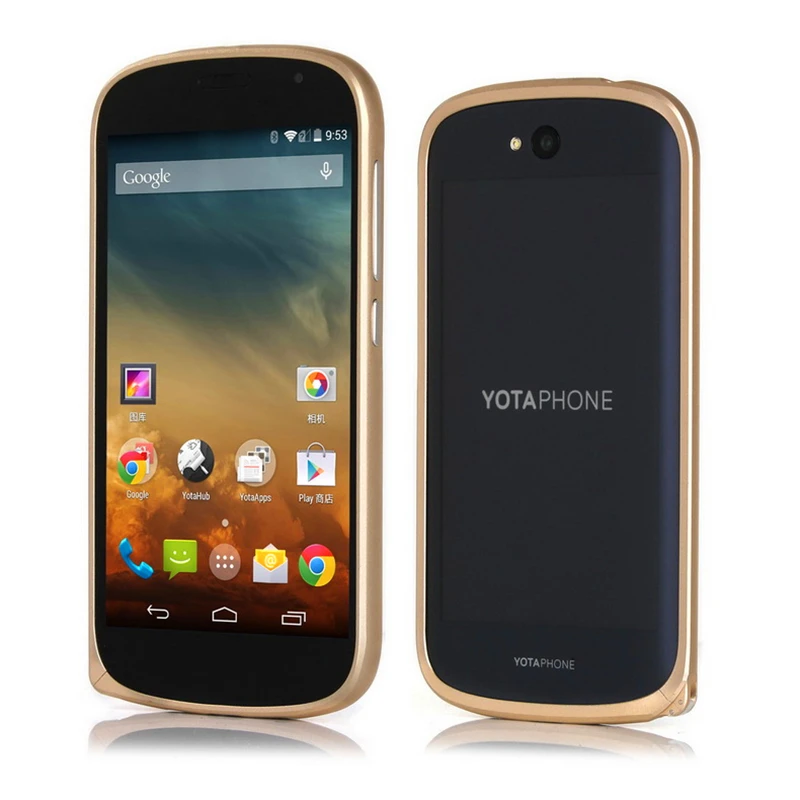 Yotaphone2 бампер чехол Ультратонкий металлический каркас для Yotaphone 2 Yota Phone 2nd Gen