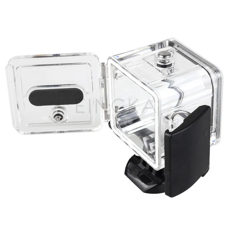 

Waterproof Transparent Housing for Gopro Hero4 Session HERO 4S Underwater Protective Case Accessories @