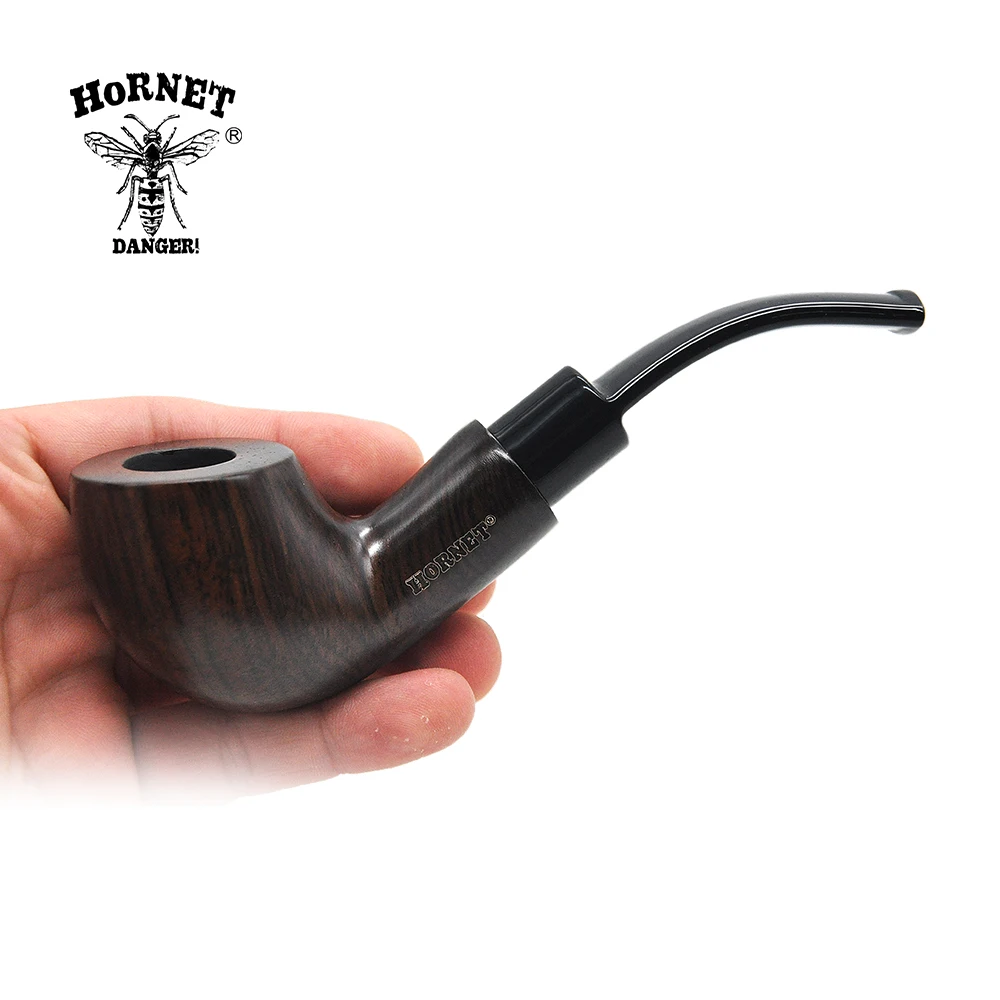 [HORNET]1 комплект прочная классическая деревянная трубка великолепная для табака 5