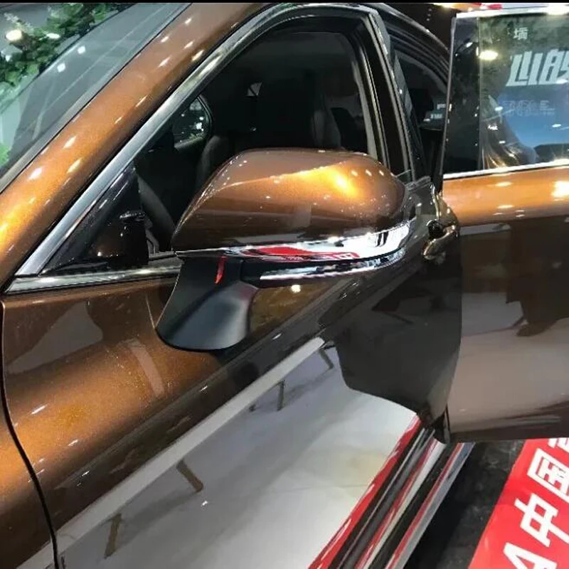 Для Toyota Camry XV70 2018 ABS Хромовая автомобильная пленка заднего вида крышка зеркала