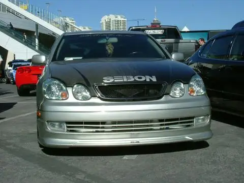 Для LEXUS GS300 GS430 S160 (1998-2004) JPA Стиль FRP стекло волокно передняя/задняя под спойлером