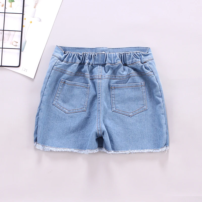 Модные детские джинсовые брюки для мальчиков диагональю 10 дюймов|Шорты| |