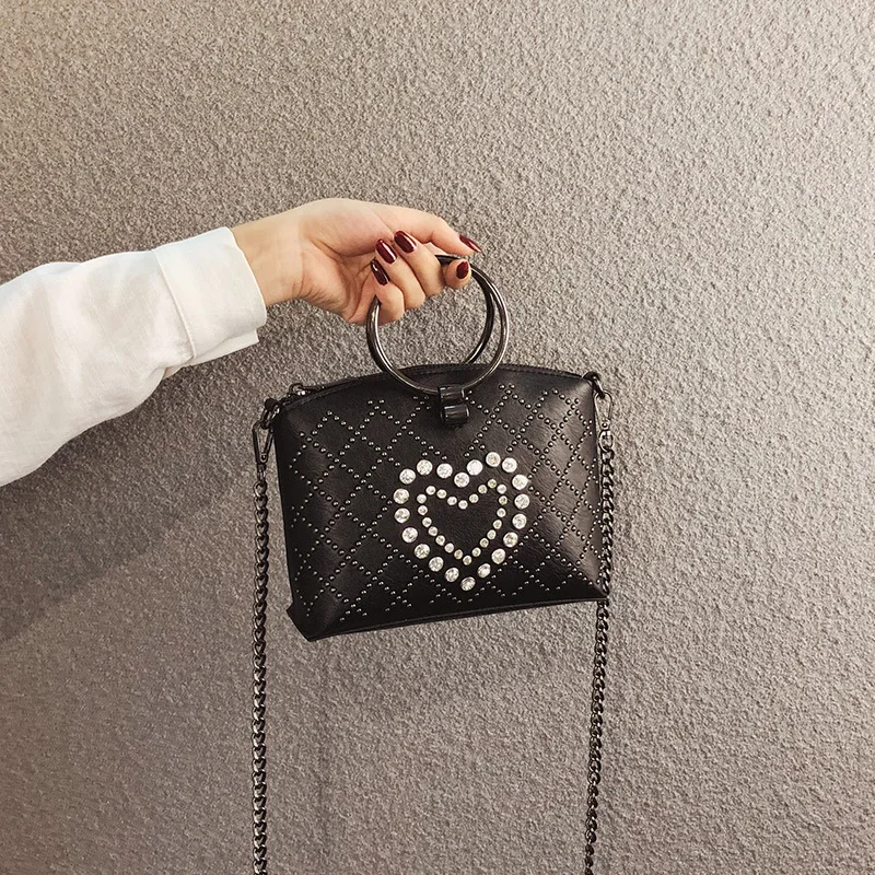 2019 Высококачественная сумка летняя новая индивидуальная металлическая на плечо