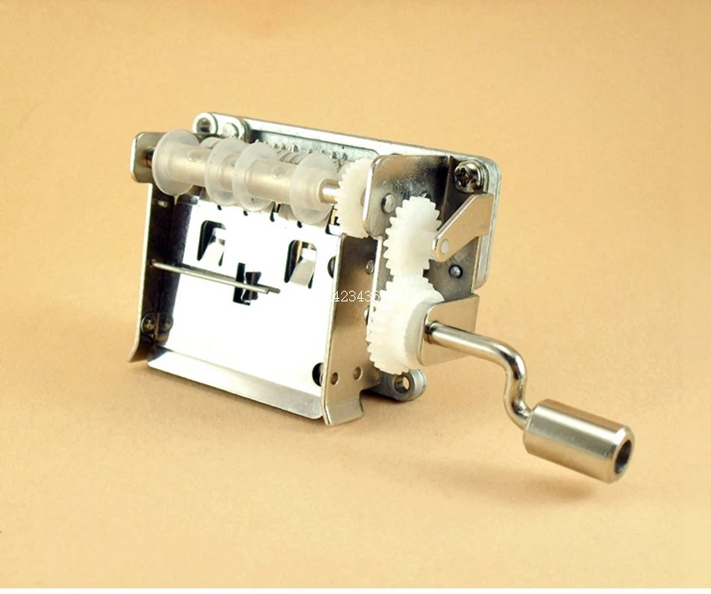 Механическая музыкальная шкатулка набор из 10 настроек лента с рукояткой