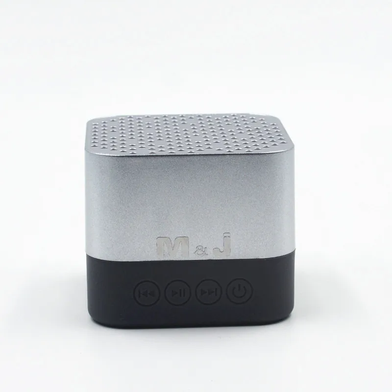 M& J A15 Bluetooth динамик мини портативный беспроводной динамик IPX6 Водонепроницаемый калонки звуковая коробка Blutooth Бумбокс для компьютера телефона - Цвет: Silver