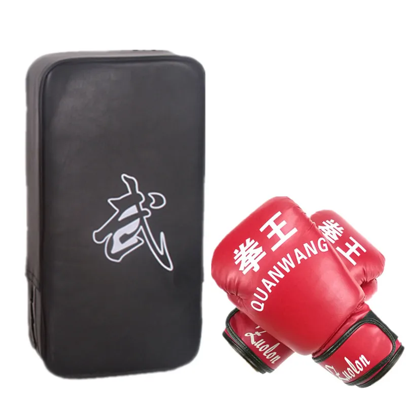 Боксерские прокладки перчатки для мужчин муай тай кик колодки рука удар ММА