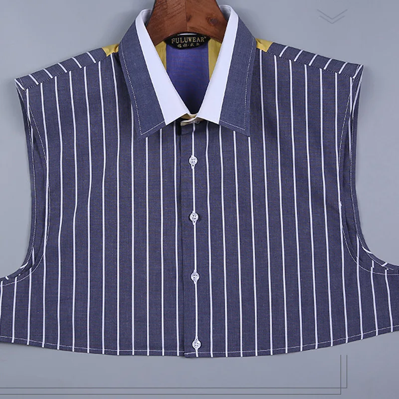 Новинка хит продаж свитер с воротником рубашка на весну ложным Повседневная в