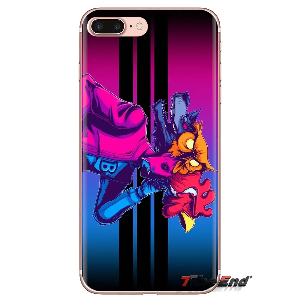 Силиконовый чехол для телефона Hotline Miami неправильный номер Паровая Сова Huawei Mate Honor