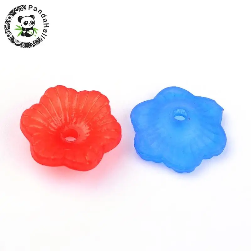 200 шт. разнообразные Матовые прозрачные фотообои в форме цветка диаметр 11 мм