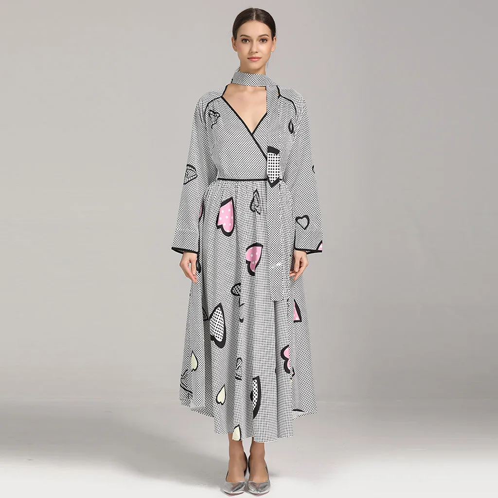 Abayas женская мусульманская одежда модные бандажные платья с цветочным принтом