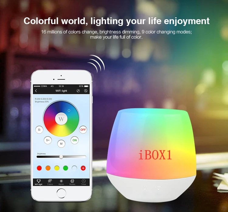 Mi. light RGB/RGBW/RGB + CCT Светодиодные ленты контроллер DC12V ~ 24 V 2 4G Беспроводной Smart Панель