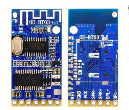 10 шт. X Φ OEBT03 Плата усилителя мощности Bluetooth. Цифровой модуль. MP3 декодирование