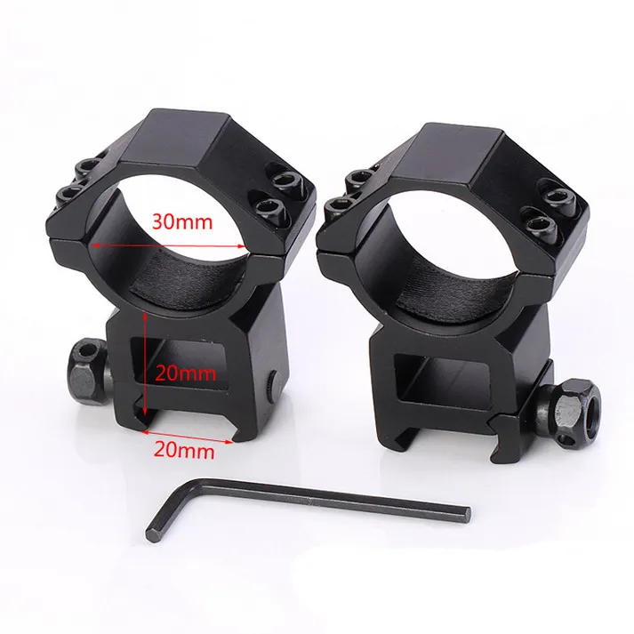 20mm-h 4,5-14X40 Tratical охотничий прицел стекло Сетка винтовка прицел охотничьи прицелы для снайперского страйкбольного ружья открытый охотничий прицел - Цвет: 20mm-h
