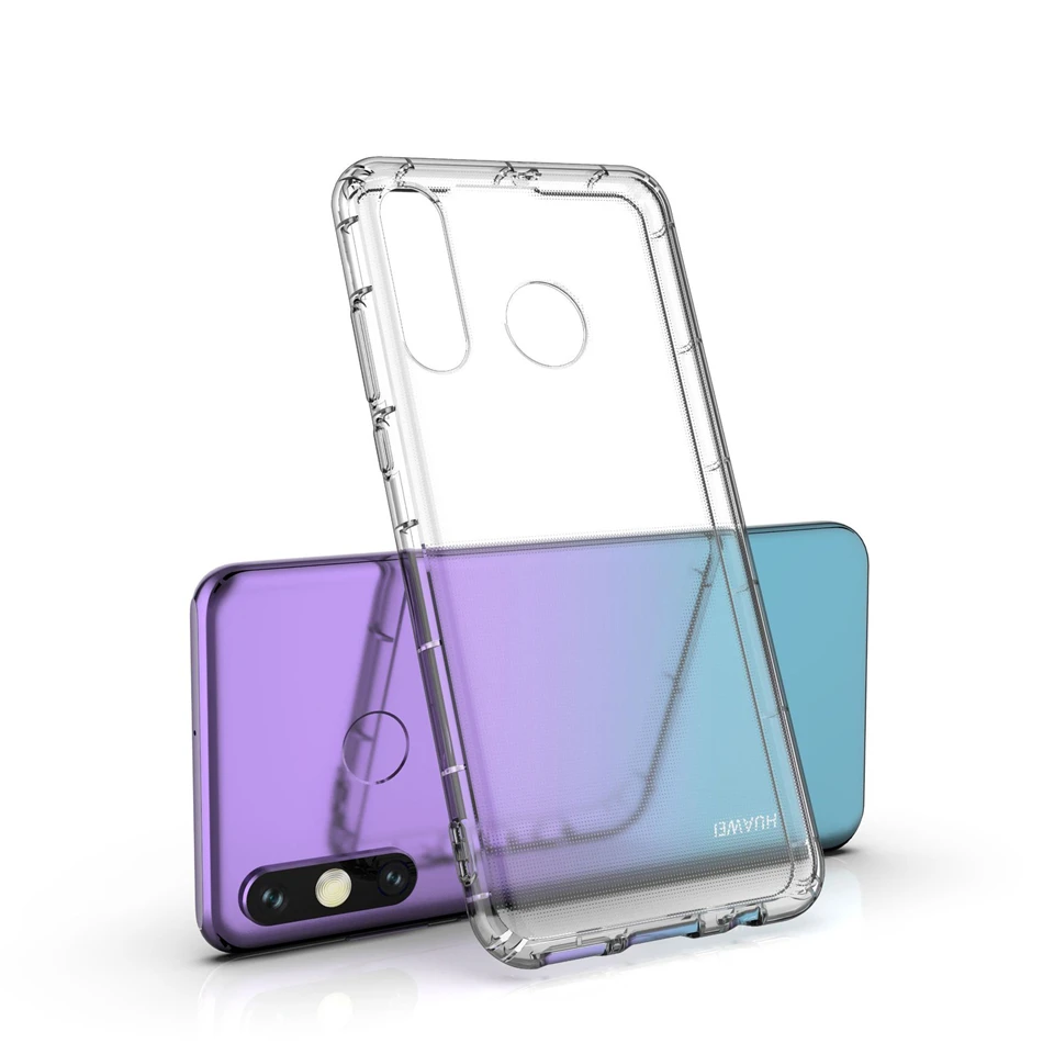 Воздушная подушка прозрачный мягкий чехол из ТПУ для Huawei P30 P20 Pro Mate 20 10 Lite P Smart Plus Y7