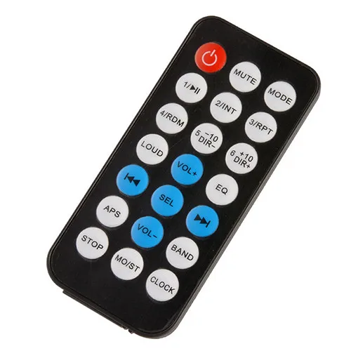 Горячая Автомобильная FM радио Bluetooth 1 DIN в тире 12 V SD/USB Aux вход FM стерео головное устройство