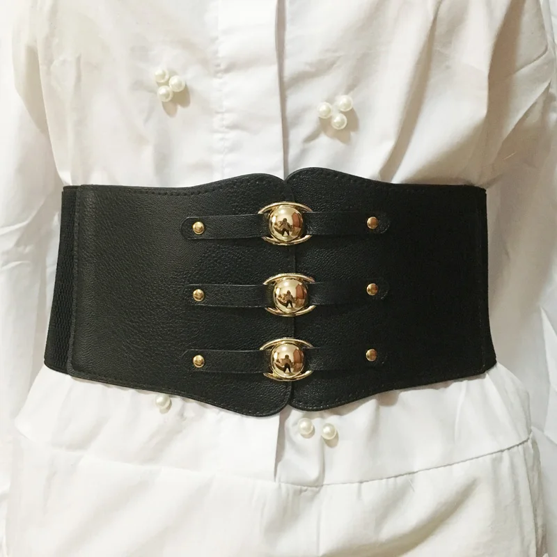 

Brand Bohemian style Korean fashion boutique cintos femininos ladies Crystal flower diamond inlaid wide Elastic belts for women