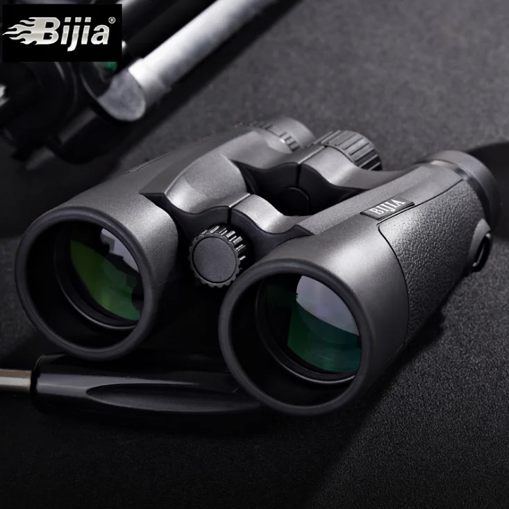 BIJIA 10X42 бинокль HD высокой четкости заполненный азотом водонепроницаемый с низким