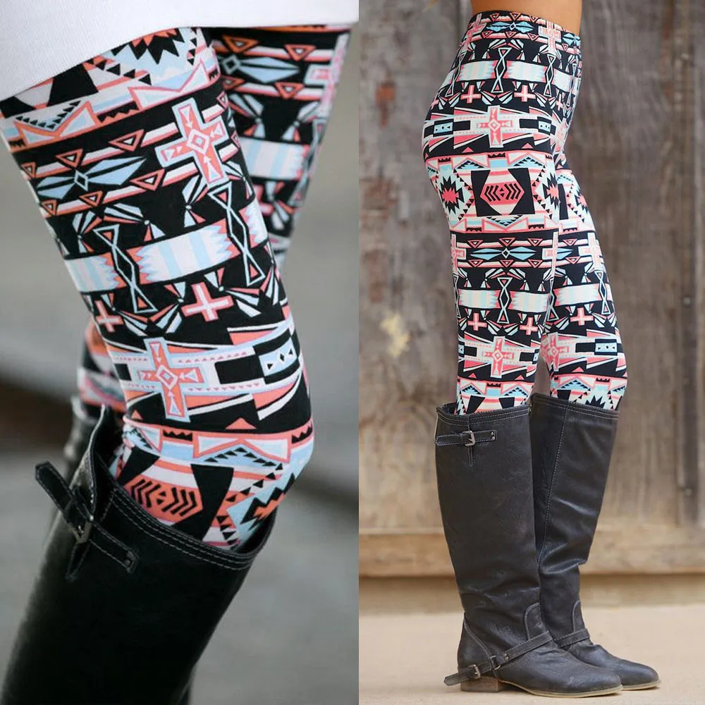 Лидер продаж 2017 женские осенне зимние теплые леггинсы модные эластичные брюки