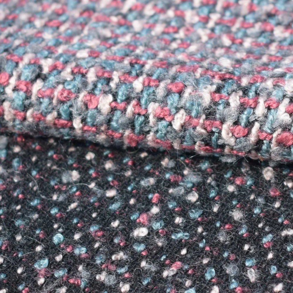 Горячая Распродажа 2017 года Limited импорт многоцветный Двусторонняя Шерсть Твид