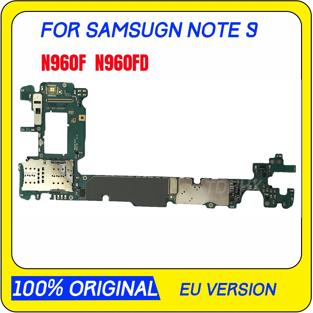 Материнская плата для Samsung Note 9 N960F N960FD 64 ГБ полнофункциональная системная