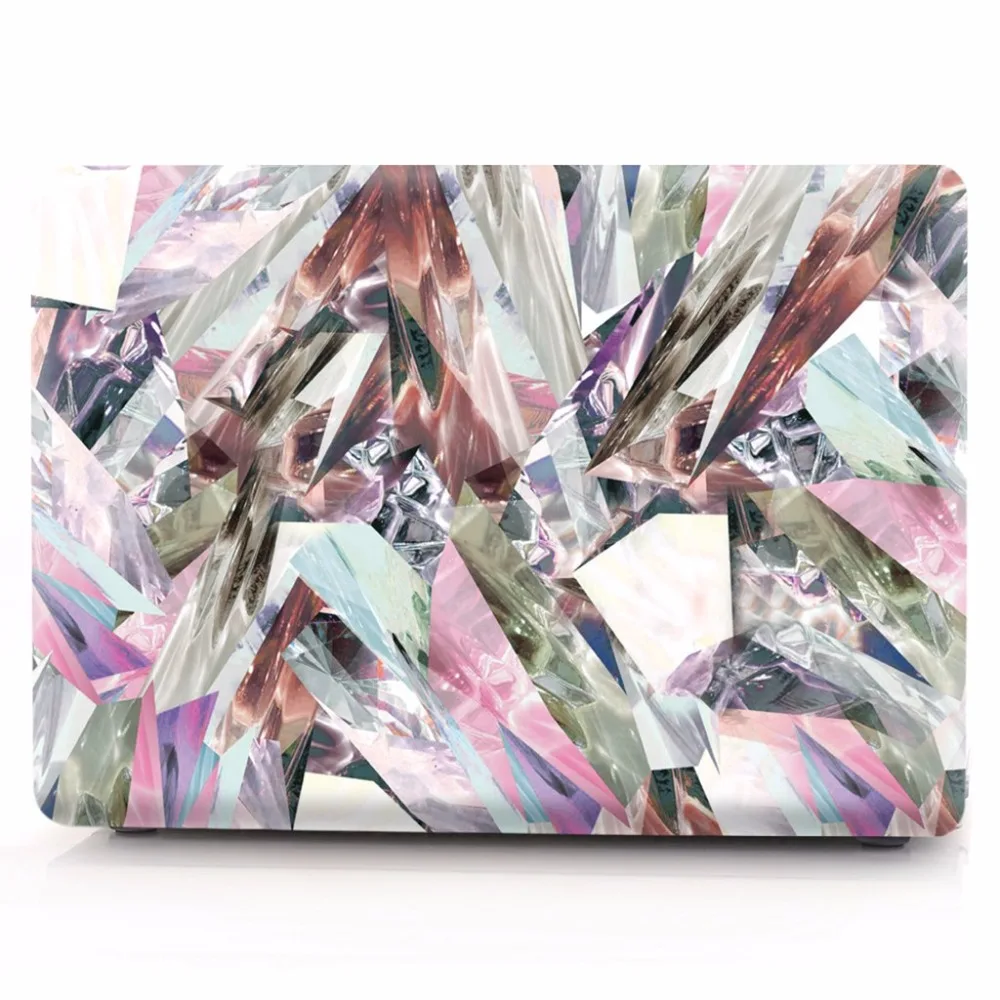 Мраморный узор для Apple MacBook Air Pro Retina 11 12 13 15 mac book New дюймов с новой сенсорной панелью