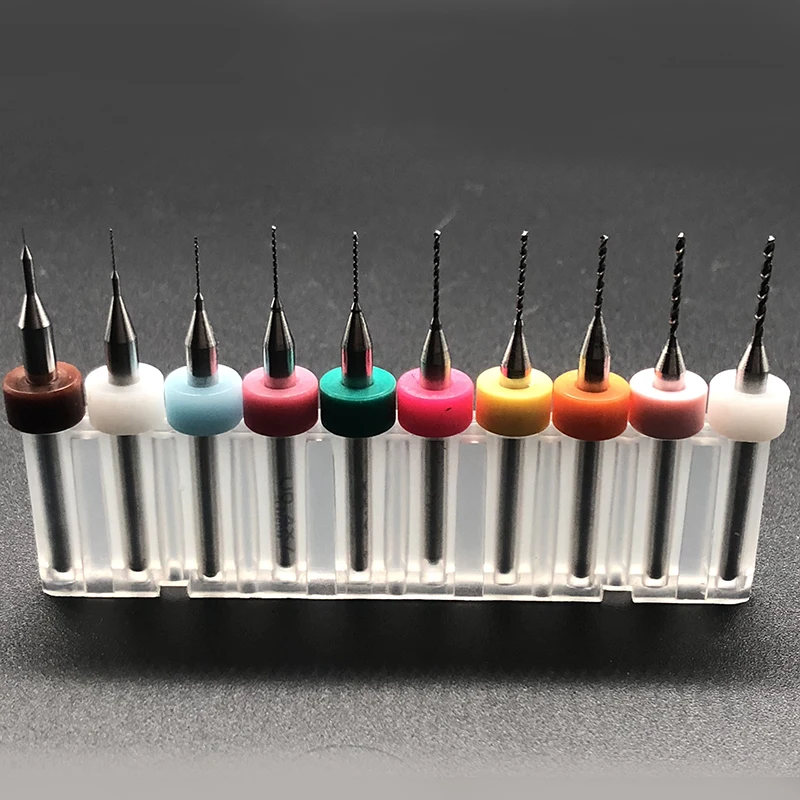 10 шт. твердосплавные микро сверла прочные ПП печатная плата резка гравировальные