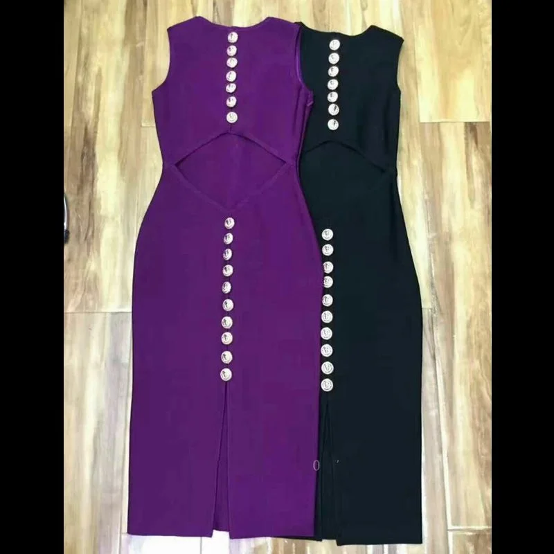 Пурпурное Бандажное платье вязаное пикантные туфли в повседневном стиле с