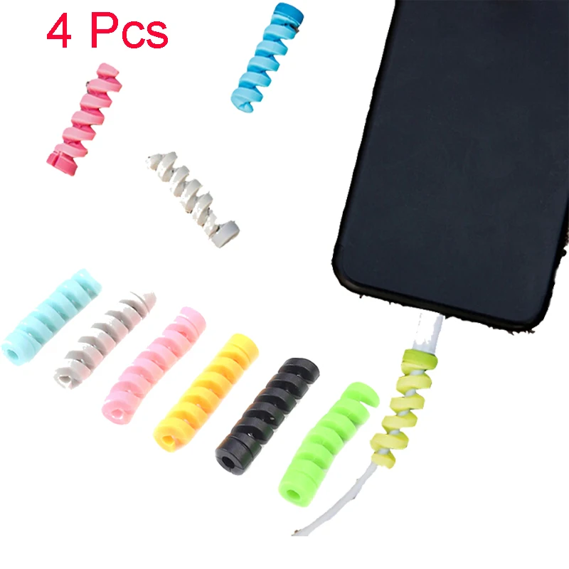 Защитный чехол для зарядного кабеля 4 шт./лот телефона 8 X USB-кабель устройства шнур