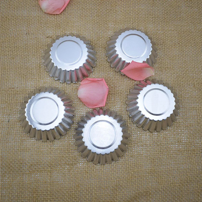 6 шт. формы для торта яиц тортов кухонных аксессуаров алюминиевых экологически