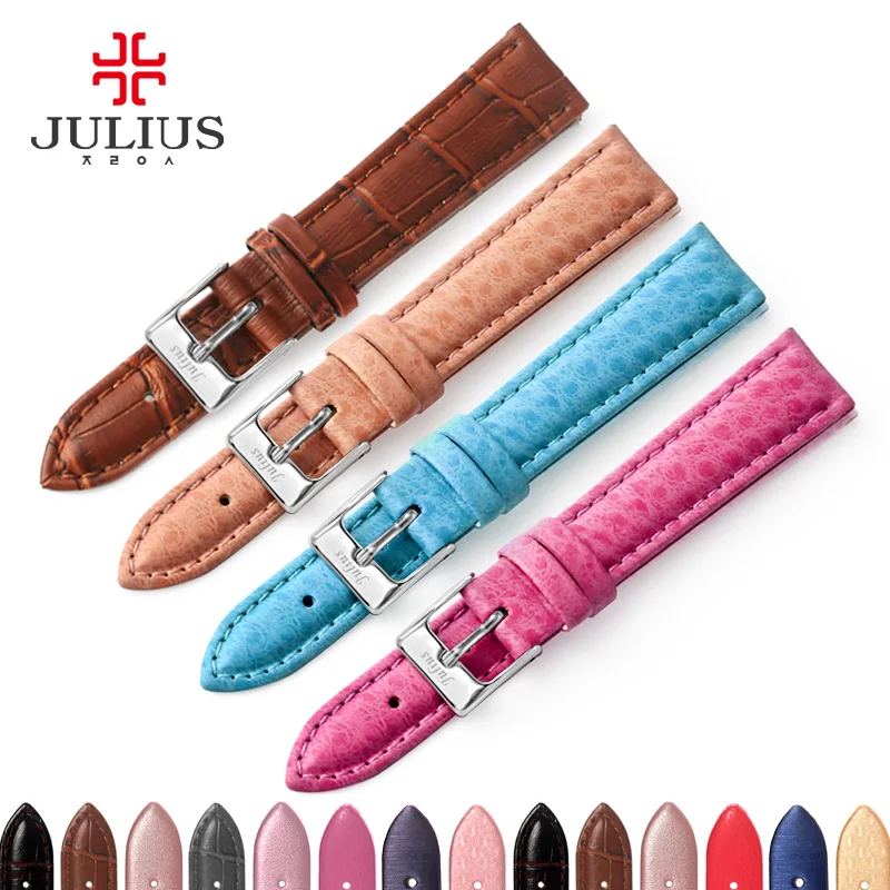 

Julius Leather Watch Strap Genuine Leather Belt Watch bands, leave strap number&color message, No message left ship random strap