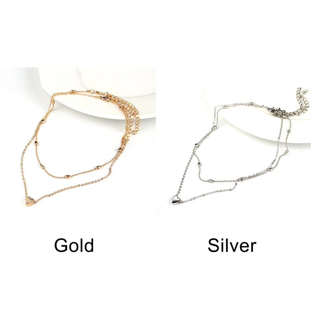 Ювелирное изделие модное простое колье-ошейник женское ожерелье с кулоном в виде