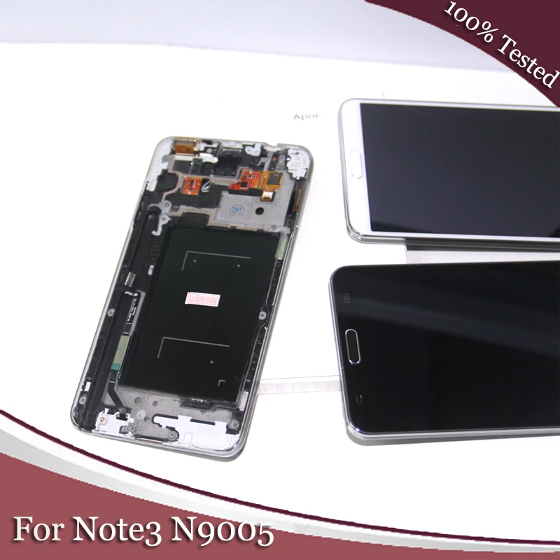 Совместимость с samsung note 3 lcd для Galaxy Note3 Note N9005 ЖК дисплей сенсорный экран