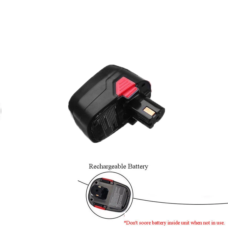 only battery pack Портативный автомобильный насос для шин портативный воздушный компрессор насос Портативный перезаряжаемый беспроводной цифровой автомобиль/SUV/RV Накачка шин насос - Название цвета: only battery pack