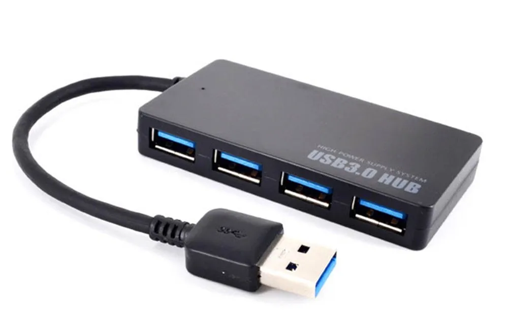 USB-концентратор USB 3 0 1-4 интерфейса высокоскоростной интерфейс usb-хаб порта USB3.0 для