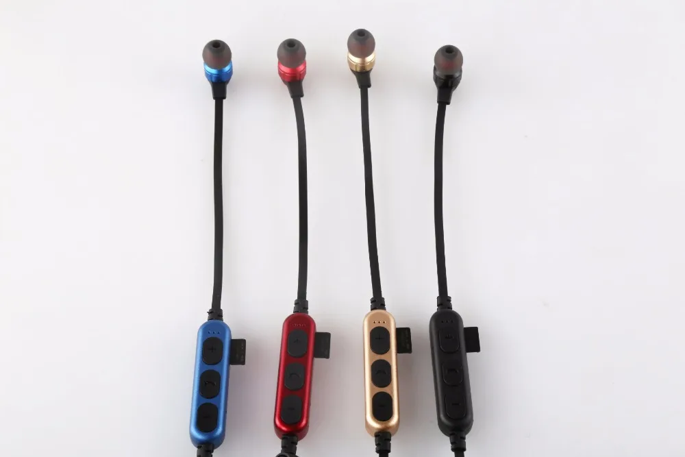SMILYOU T8 Металлическая магнитная bluetooth гарнитура 4 2 Спортивная Беспроводная с
