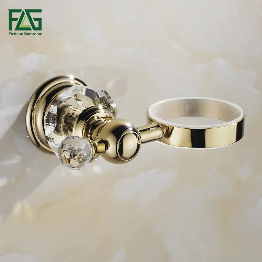 FLG Бесплатная доставка хрустальные и золотистые держатели для чашек стаканов