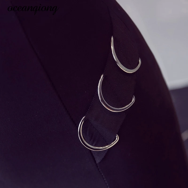 Весенние юбки-карандаш для женщин с Боковым Разрезом сексуальная юбка длиной до