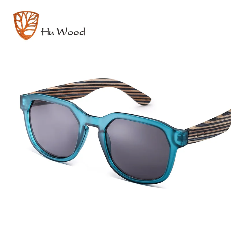 Мужские солнцезащитные очки HU WOOD 2018 с градиентными линзами мужские Wo деревянные