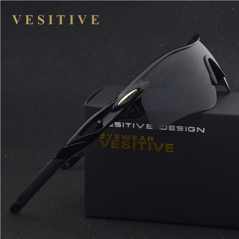 Спортивные солнцезащитные очки, Новая мода Oculos UV400 мужские дизайнерские очки для зрения вождения мужские Ночное видение очки, подходят для вождения, солнцезащитные очки