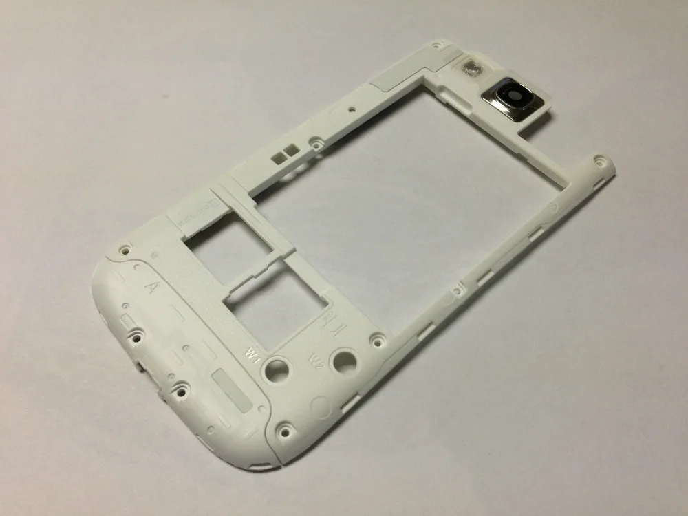 Задняя рамка для Samsung Galaxy S3 AT&ampT SGH-I747/T-Mobile SGH-T999 белый/черный | Мобильные телефоны и