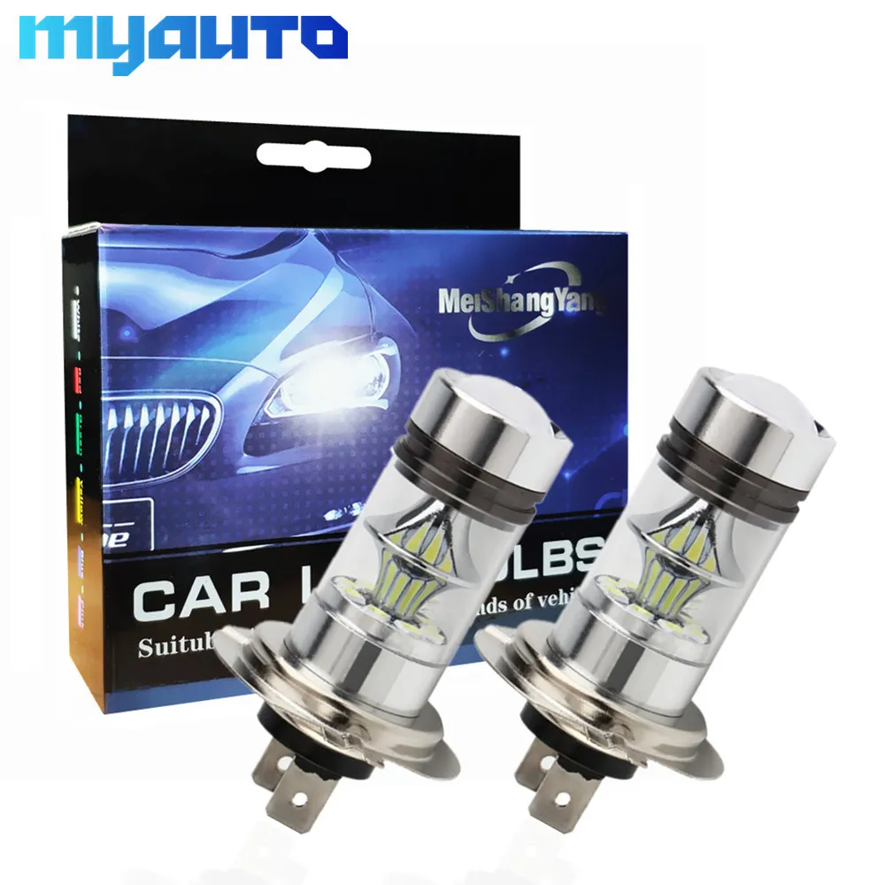 2 шт. автомобильные светодиодсветодиодный лампы H4 H7 H8 H11 100 HB3 9005 HB4 BA15S BAY15D 9006 3157 12 В ~