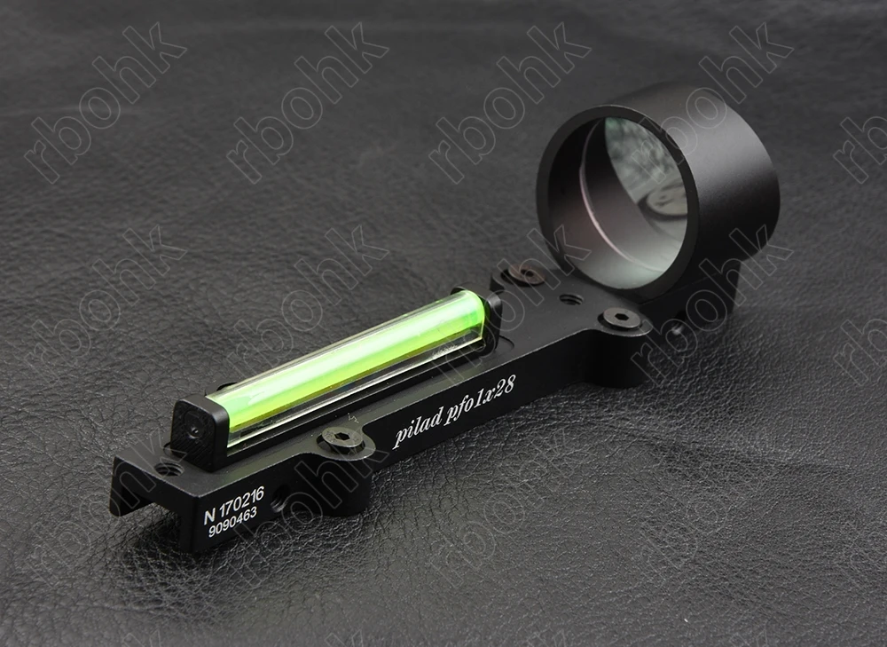 Ружья Легкие красные волокна 1x28 red dot прицел fit ружья ребра рельс Охота Стрельба M4382