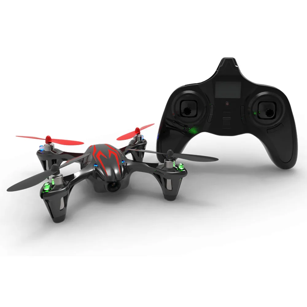 Hubsan H107C X4 2 4G 4CH мини Квадрокоптер RC вертолет RTF с 720P HD видео камера дроны