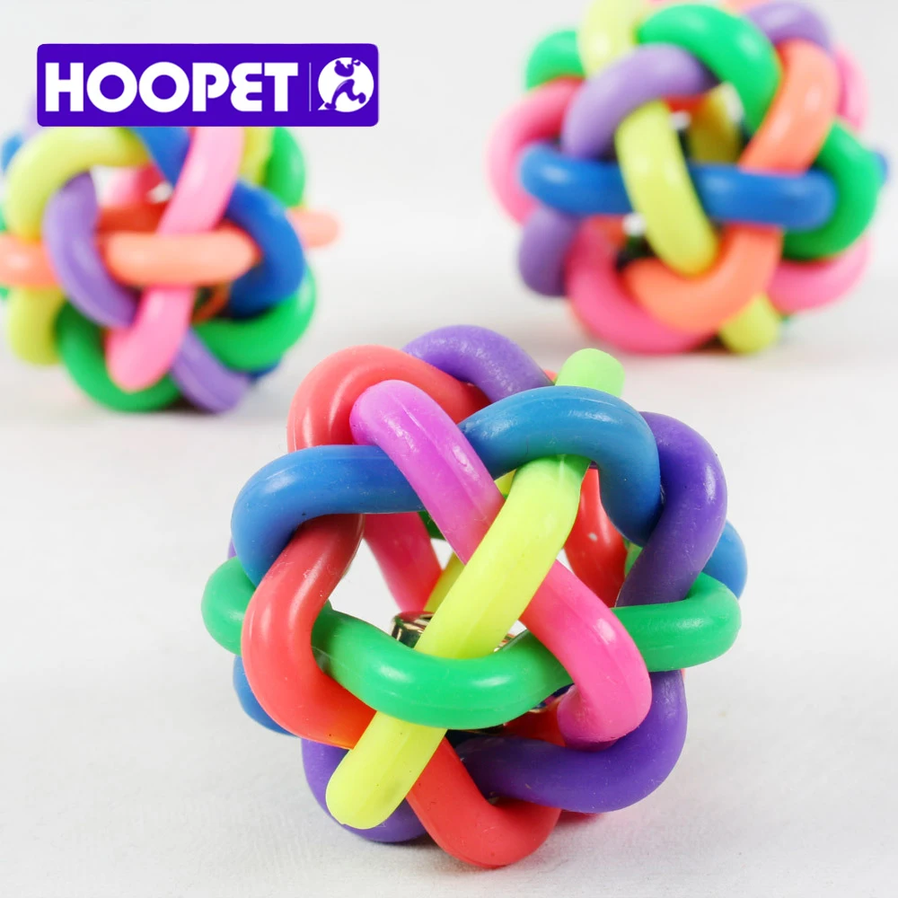HOOPET Pet Puppy Dog кошка обучение palying игрушки звонкое красочные мягкие резиновые