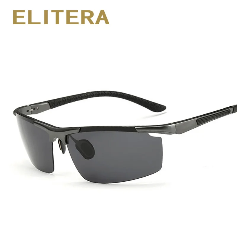 Мужские поляризованные солнцезащитные очки ELITERA из алюминиево-магниевого сплава