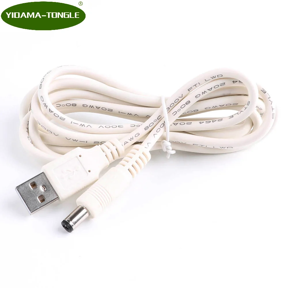 Высококачественный Калибр проводов 24AWG Стандартный USB-DC 5 5/2 1 мм 5x2 мм/2 В