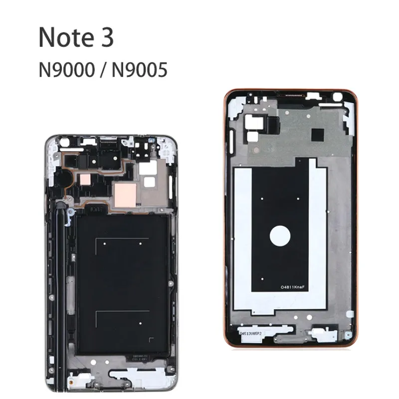 Для Samsung Galaxy note3 / N900 Note 3 N9005 средняя рамка Корпус пластина ободок Крышка корпуса