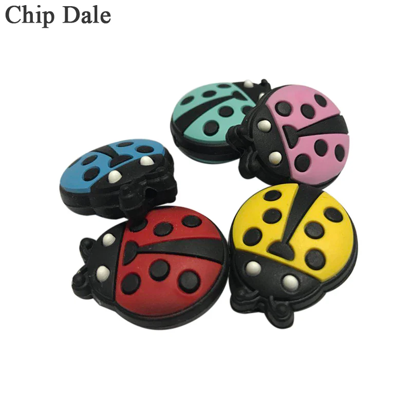 Чип и Дейл 5 шт. силиконовые бусины для животных мини шарики насекомых