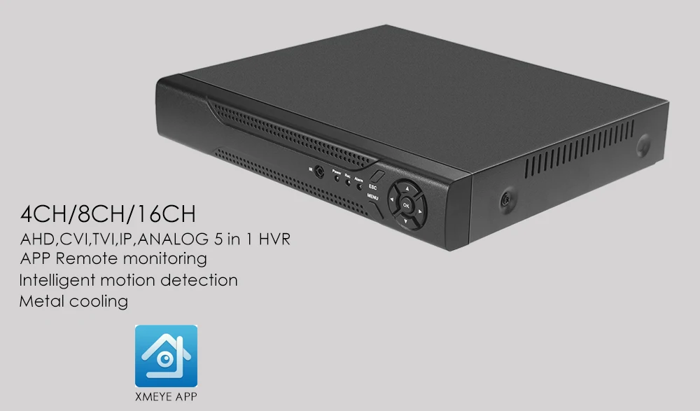 USAFEQLO 4CH/8CH/16CH 1080N TVI CVI AHD-NH 5 в 1 Гибридный DVR/1080 P NVR видеорегистратор AHD DVR для AHD/аналоговая камера ip-камера